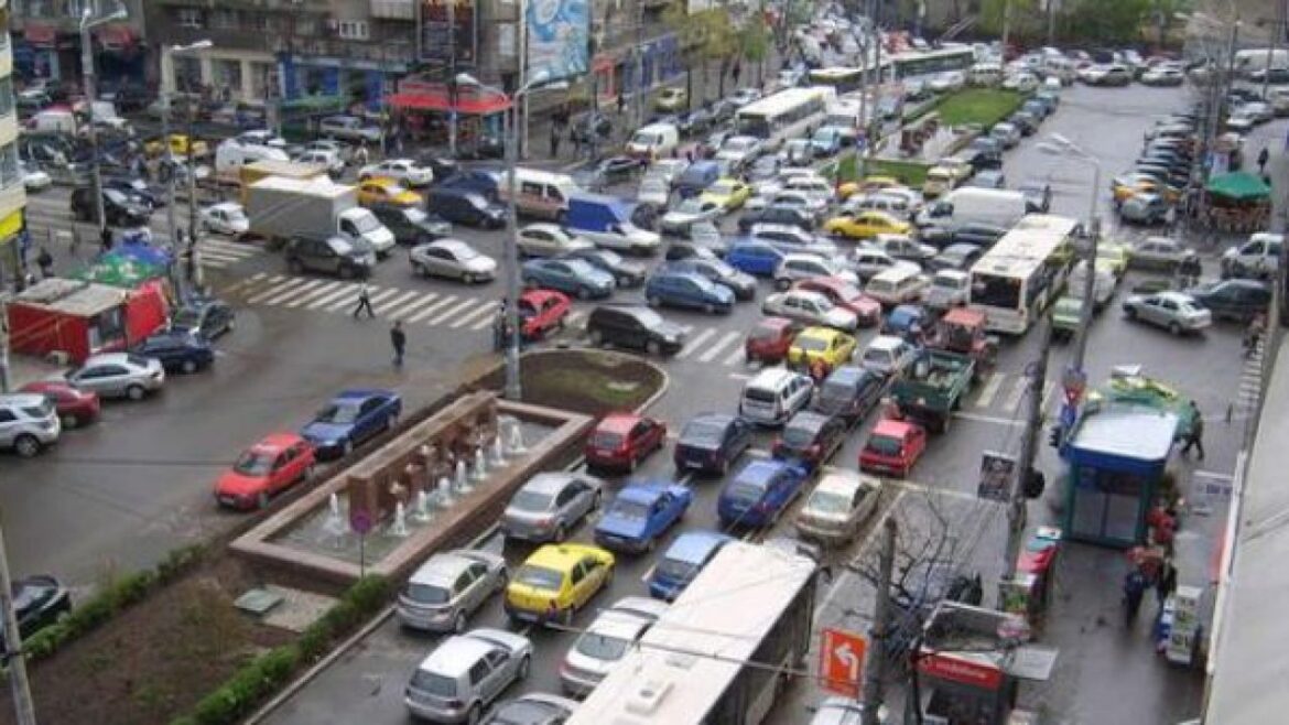 Blocaje și haos în traficul din Capitală
